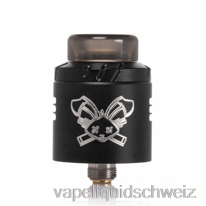 Hellvape Dead Rabbit Solo 22 Mm RDA Mattschwarz Vape Liquid E-Liquid Schweiz